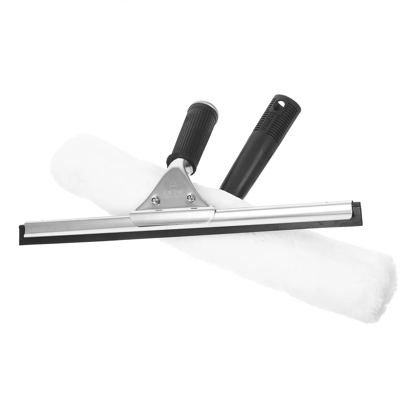 

2pcs Glass Squeegee Water Applicator High Efficiency Cleaning Tool for Hotel Bathrooms Shower Doors Windows