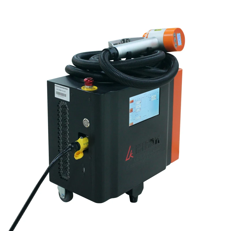 

Pulse Fiber 100W 200W Laser Cleaning Machine Rust Handheld Laser Cleaning Machine Rust Removal Laser Removal Mold Rust