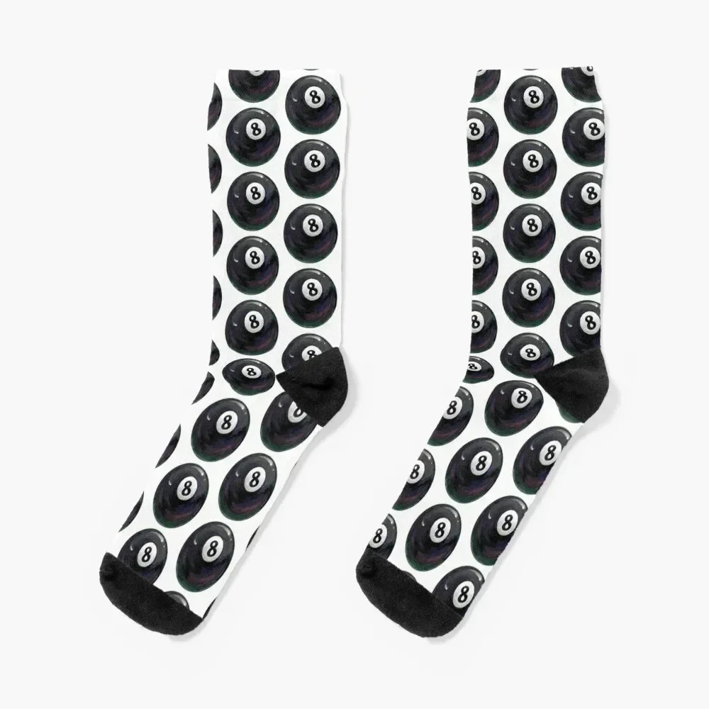 Billiards 8 Ball Socks custom sports Sports Socks For Man Women's