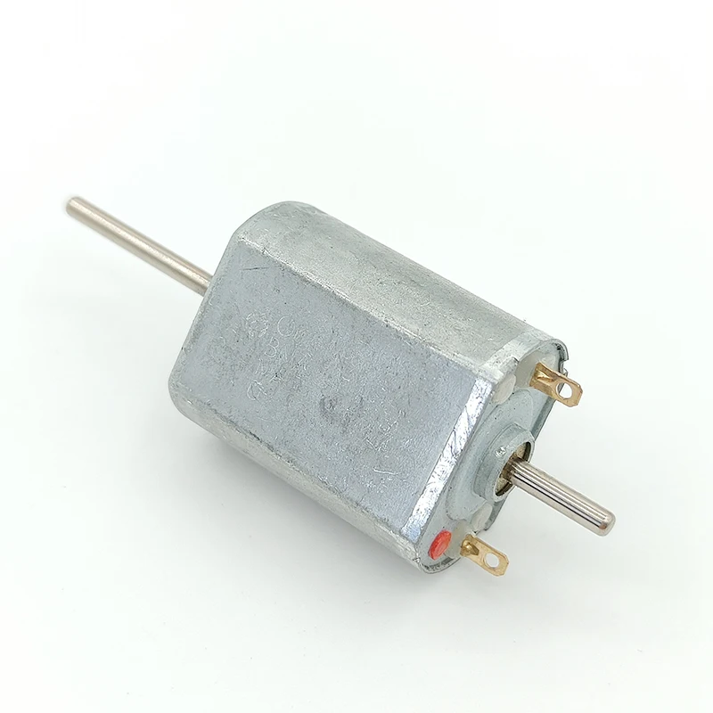 FK-130SH Micro 130 Dual Shaft Motor DC 12V 18V 24V 19000RPM High Speed Mini 20mm Electric Motor Hobby Toy Car Boat Train DIY