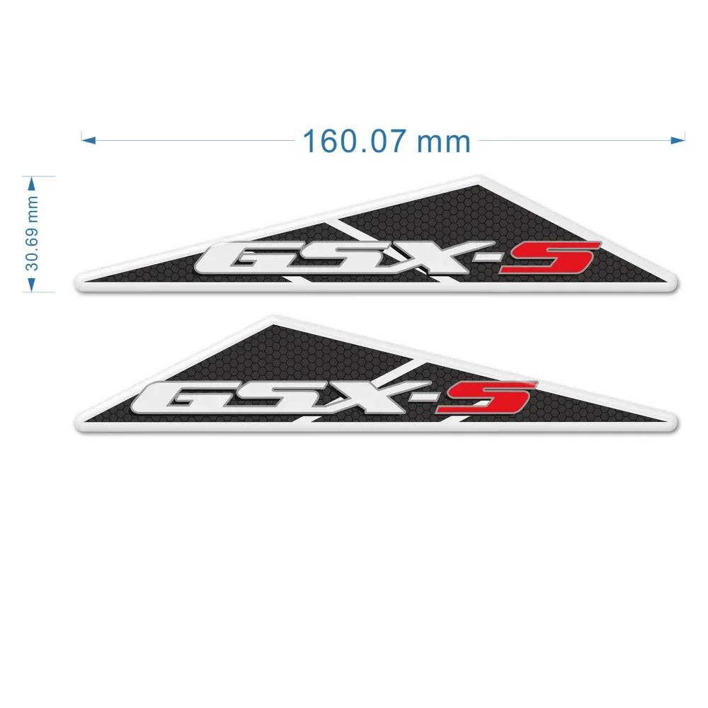 GSX-S GSXS 750 1000 Tank Pad Protector Sticker For Suzuki GSX-S125 GSX-S750 GSX-S1000 Side Pad Protection Motorcycle 2019 2020