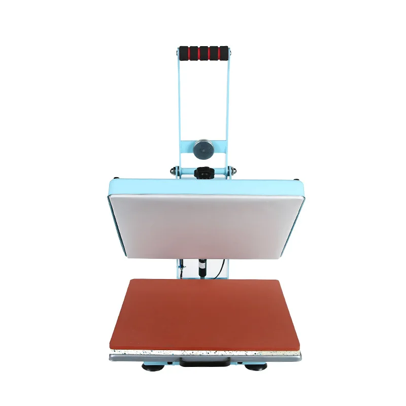 

Small high pressure heat transfer machine T-shirt clothing hot drilling printing heat transfer machine 38 * 38 flat plate press