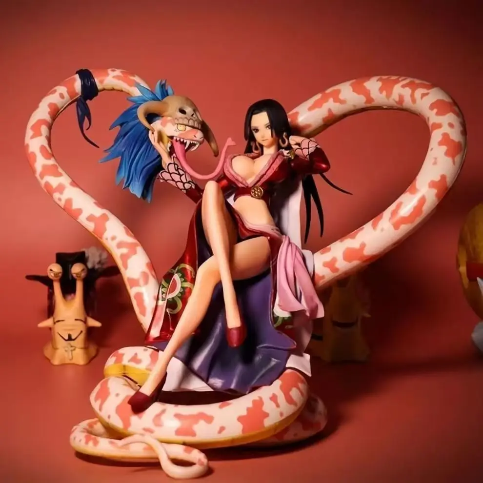 20cm One Piece Anime Figurka Boa Hancock Sexy Girl Figurka akcji Pvc Statuetka Model Dekoracja Zabawki Prezent