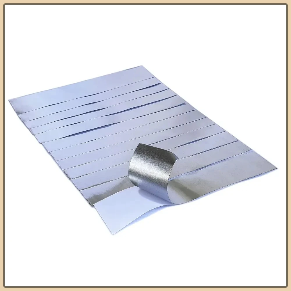 

Сверхпрочная автомобильная алюминиевая лента 6,3 мил, упаковка из 12 штук для ремонта выхлопных газов и радиаторов высокой температуры.