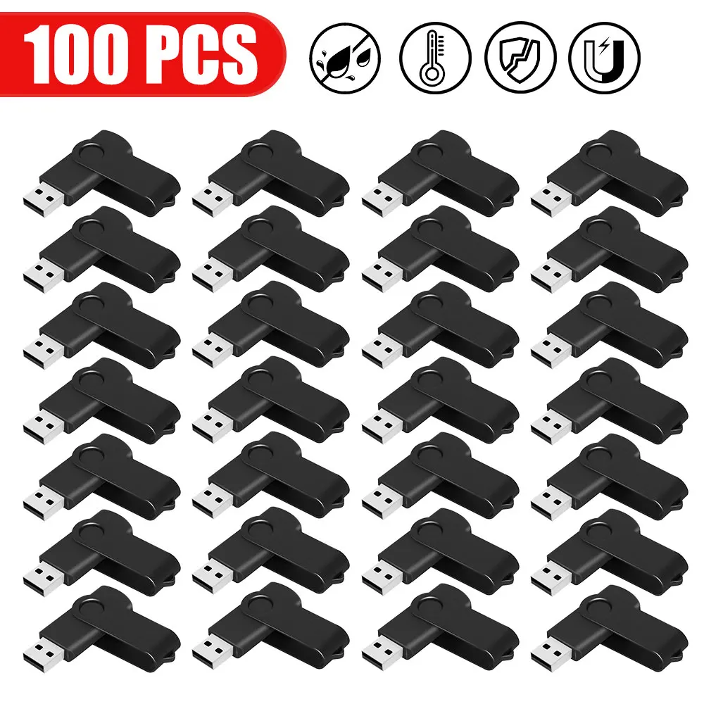 100PCS custom Flash Drive Pen Drive 1GB 2GB 16GB 32GB 64GB High Speed Usb Stick 2. 0 memoria stick memory Flash Drive Pendrive