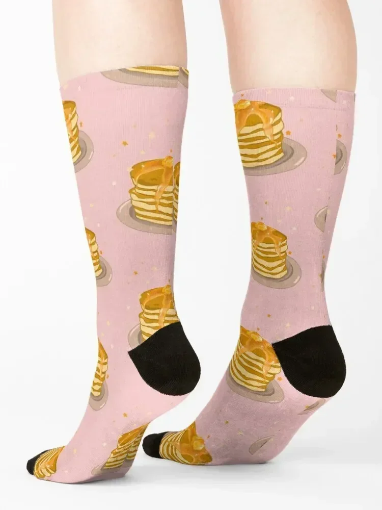 Pancakes for breakfast? Socks soccer anti-slip Running Stockings man Crossfit Men's Socks Luxury Women's