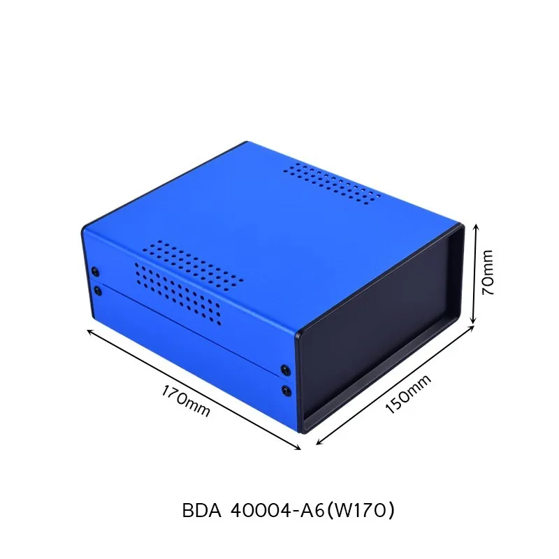 

170x150x70mm BDA40004(W170) Iron Electronics Project Box Diy Cabinet Junction Box Metal Desktop Enclosure Electrical Panel Box