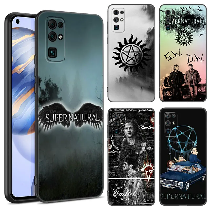 Supernatural SPN Dean Sam Case For Huawei Honor 70 90 Lite X40 GT X50 i X5 Plus X6A X6S X7A X8A X8B X6 X7 X8 X9 4G X9A X9B 5G