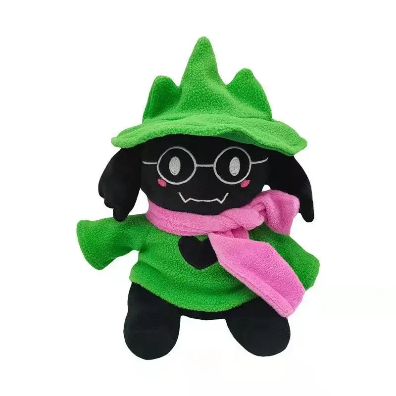 Anime Jevil Talking Plush Undertale Ralsei Plush Figure Toys Deltarune Doll Kawaii Ralsei Lancer Toys Birthday Gift for Children