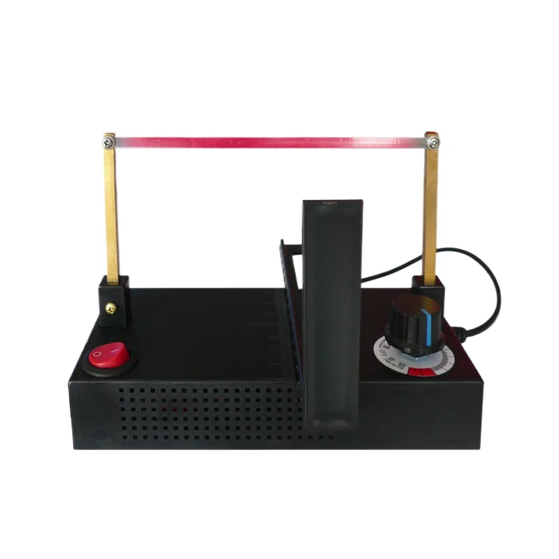 Die-Cut Machine Mini Hot Cutting Machine Manual Electric Heating Styrofoam Cutter for Ribbon Lace Braided Belts