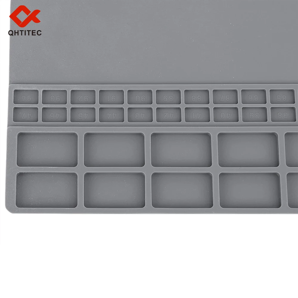 TE-713 Extra Large Mobile Phone Repair Work Mat High Temperature Resistant Maintenance Platform PCB CHIP IC Insulation Pad Work