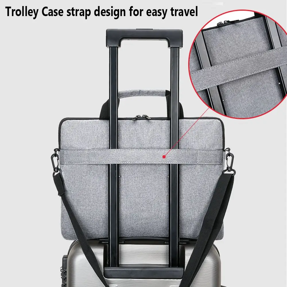 New Protective Pouch Ultra Thin Large Capacity Laptop Sleeve Case Shoulder Bag Notebook Cover Laptop Handbag For HP Dell Lenov