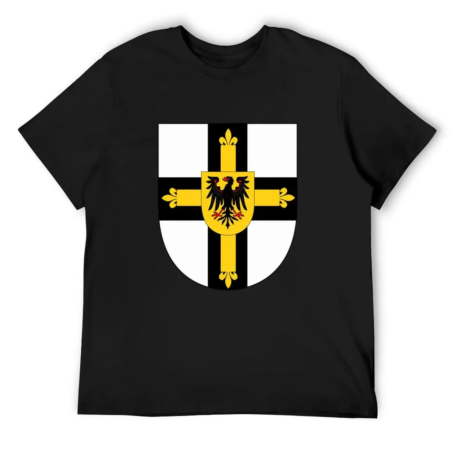 

German Order of Teutonic Knights T-Shirt oversized t shirt vintage tops blue archive men clothes