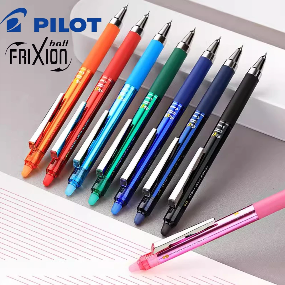 

8 Color Japan PILOT Frixion Erasable Pen LFPK-25S4 Gel Pen 0.4mm Hand Account Notes Writing Office Accessories Stationery