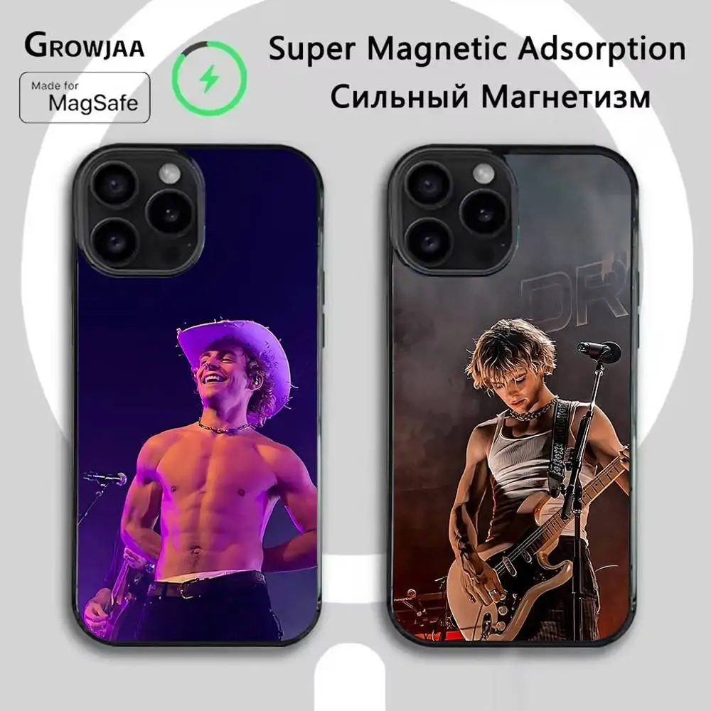 

Singer R-Ross L-Lynch Phone Case For iPhone 16e,16,15,14,13,12,11,Plus,Pro,Max,Mini Magsafe Magnetic Wireless Charging
