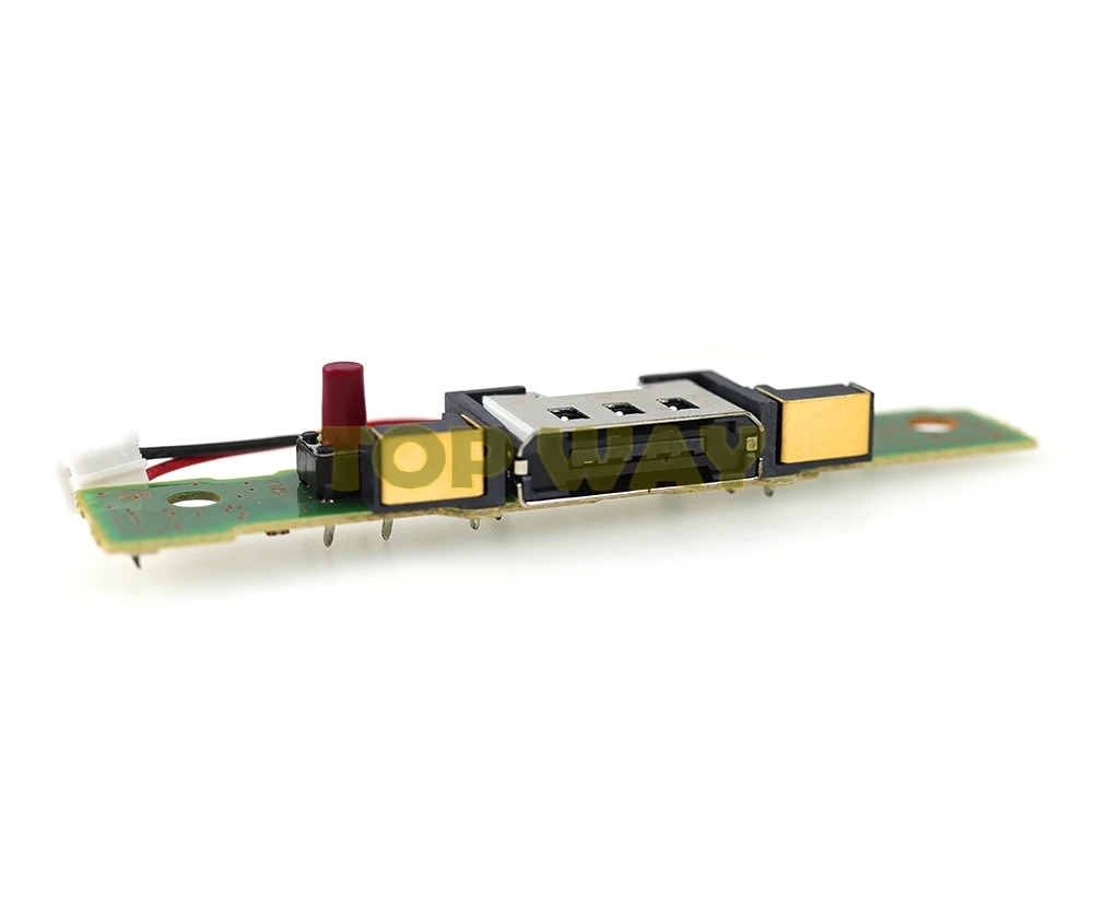 1PC Power Socket Charging Connector DC Jack Charger Socket With PCB Board For WII U WiiU Gamepad view 4