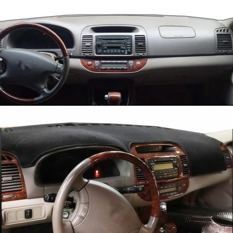 Автомобильные аксессуары для Toyota Camry XV30 2002 2003 2004 2005 2006, анти-УФ-защита приборной панели, коврик для приборной панели, солнцезащитный козырек, ковер