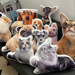 Valentine's Day Photo Custom Pillow Cushion Personalized Photo DIY Humanoid Pillow Pet Animal Pillow Sofa Car Decoration  Travel