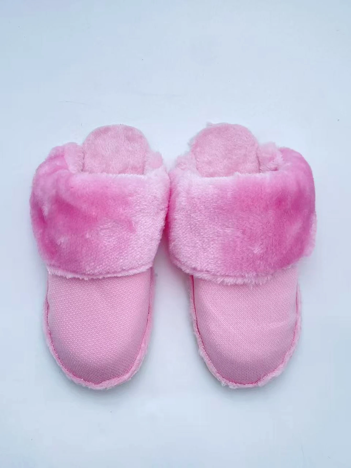 1 pair of autumn and winter warm garden shoes insole plush lined pair shoe cover removable plush comfort pad