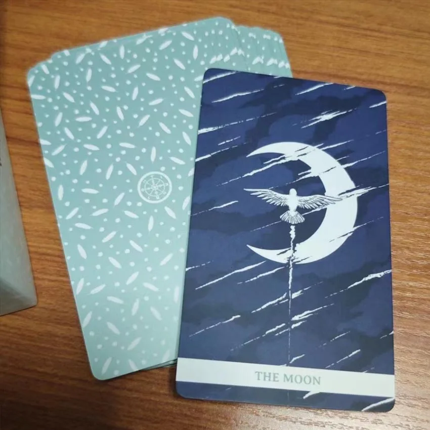 12x7 cm White Winny Tarot 78 Cards Game Card No Manual Cover Box