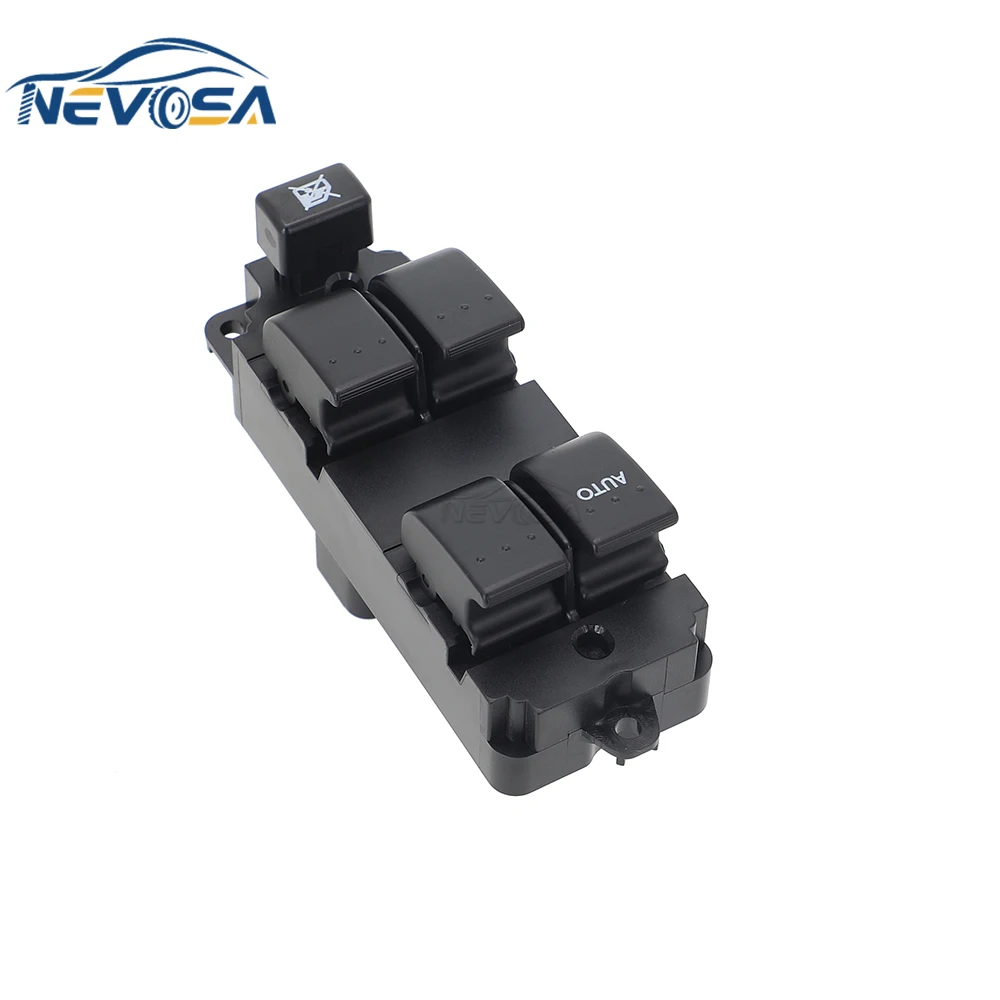 NEVOSA BN8F-66-350A Power Window Regulator Control Switch For 2004 2005 2006 2007 2008 2009 Mazda 3 GS Front Left LHD BN8F66350A