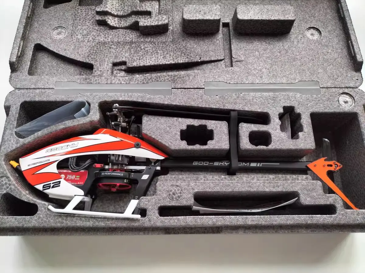 

Goosky S2 Max 3D пульт дистанционного управления, модель трюкового вертолета, двойной бесщеточный прямой привод RTF, игрушка в подарок для возраста 14+