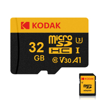 100% KODAK Original Microsd Card 64GB 32GB Class10 Memory Card C10 Memori TF Cards SDXC U3 4K For Mobile Drone Camera