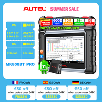 Autel MaxiCOM MK808BT PRO Bi-Directional Diagnostic Tool Supports Active Tests 36+ Services, Service Functions ABS EPB DPF SAS
