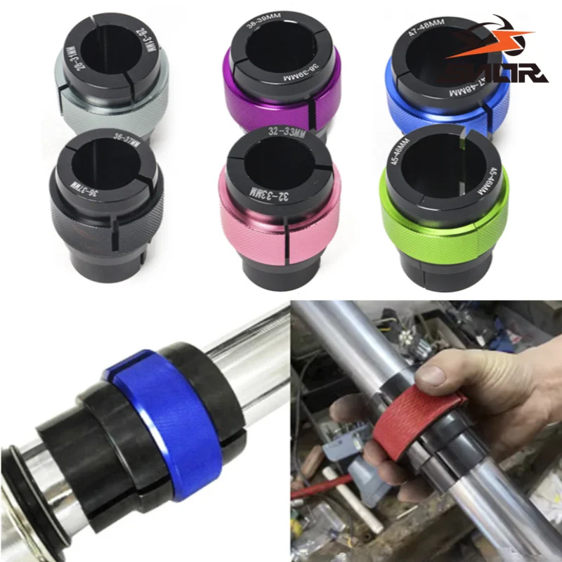 SNOR Universal Front Fork Cap Wrench Shock Absorber Repair Tool Oil‑Seal Disassembly Spanner For Fast WP Off‑Road Dirt Bike