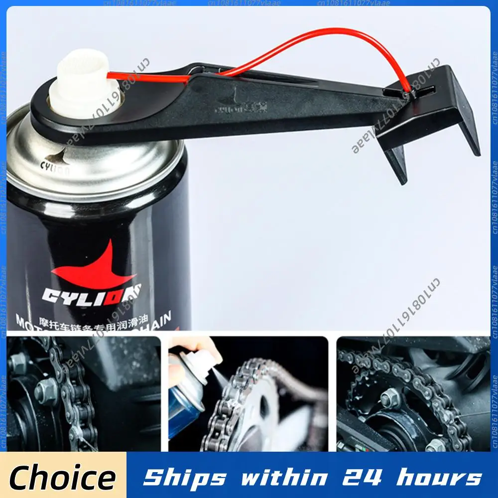 

1-10 Set Motorcycle Chain Oiler Spray Gear Mess-Free Motorcycle Chain Lube Applicator Moto Chains Cleaner Maintenance Tool ﻿