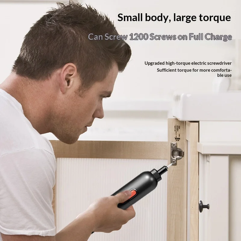 Electric Screwdriver Set Manual Small High Torque Power Tool Worx Destornillador Eléctrico Electric Screwdriver 전동드라이버