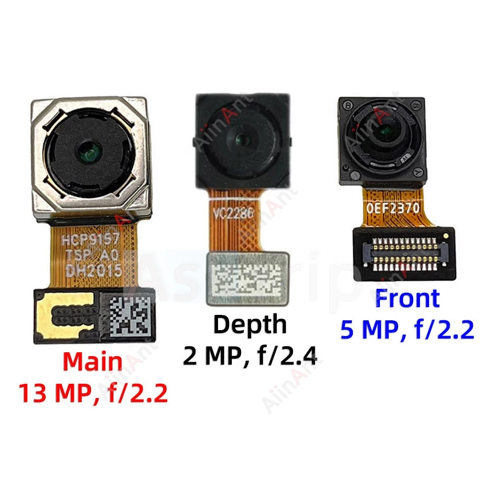 Macro Depth Wide Main Small Front Back Rear Camera Flex Cable For Samsung Galaxy M01 M01s M015F 4G 5G