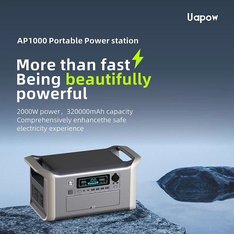 Dropshipping 2600W 640000mAh 320000mAh Solar System Outdoor Portable Power Station EV Charger Energy Storage Battery Generator