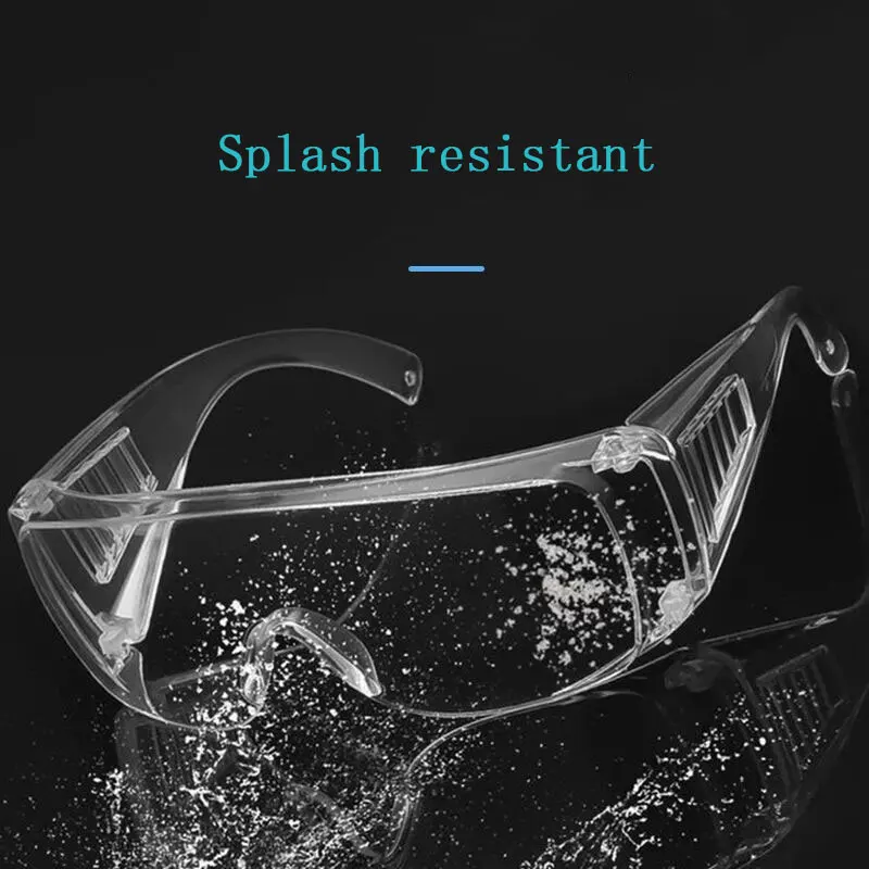 نظارات أمان مضادة للضباب، نظارات مضادة للغبار، مضادة للخدش، مضادة للرذاذ، حماية العين الكيميائية، حماية الممرضات المختبرية #3