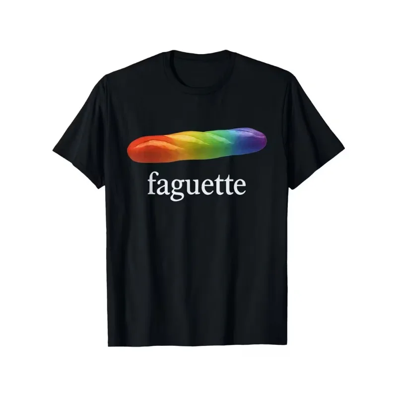 

Women's Vintage Fuuny Faguette Meme T-Shirt Meme Men Streetwear Cotton Oversized Tee Short Sleeve Loose Tops Unisex All-season