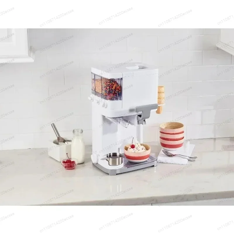 1.5 Quart Soft Serve Ice Cream Machine, Maker for Frozen Yogurt, Sorbet, Gelato & Drinks