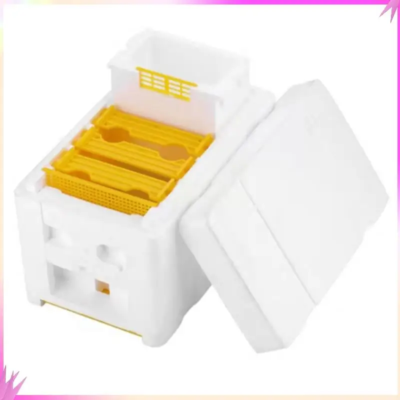 

B50C 2 шт., держатель рамки для пчелиного улья, комплект оборудования, пенопластовый ящик для пчеловодства, улей, сад, пчела, инструмент для хранения пчел, чехол для гнезда