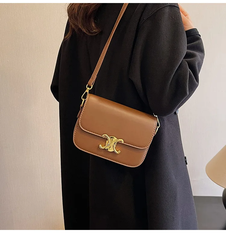 

2025 Trendy Niche Small Square Bag — Magnetic Buckle Versatile Daily Evening Messenger