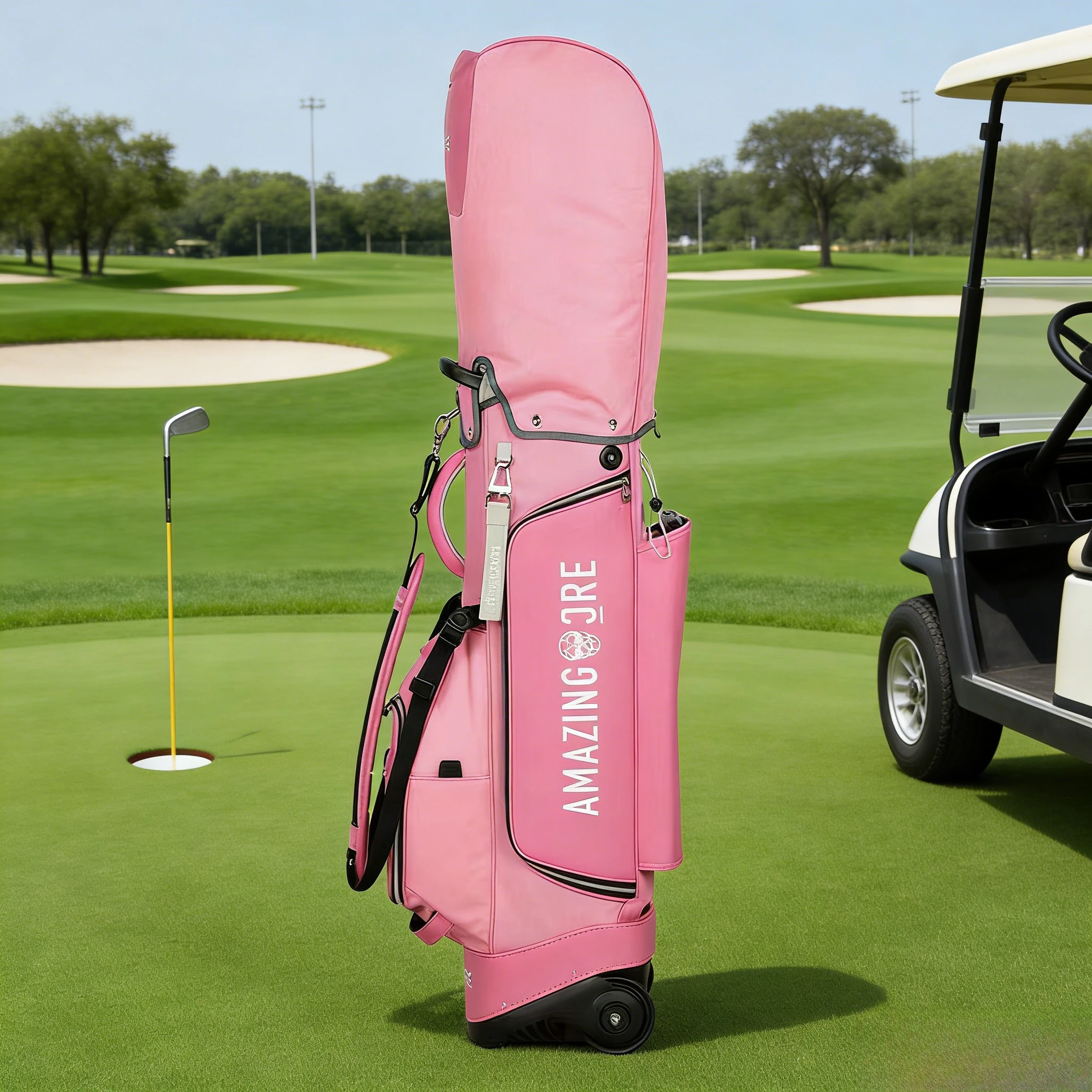 

Новая сумка для гольфа 2026 года для мужчин и женщин: вместительная, портативная, водонепроницаемая и прочная спортивная сумка