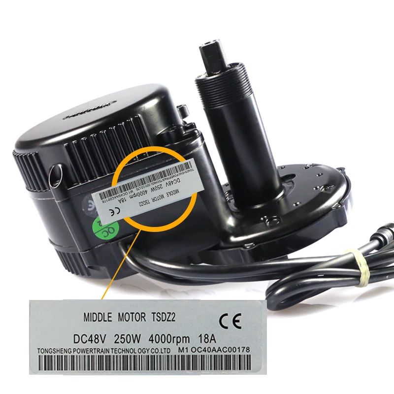 New Sticker Tongsheng mid motor 48V 250W Stickers 10/20 PCS/LOT eBike Conversion Kit Sticker for Tongsheng TDZ2