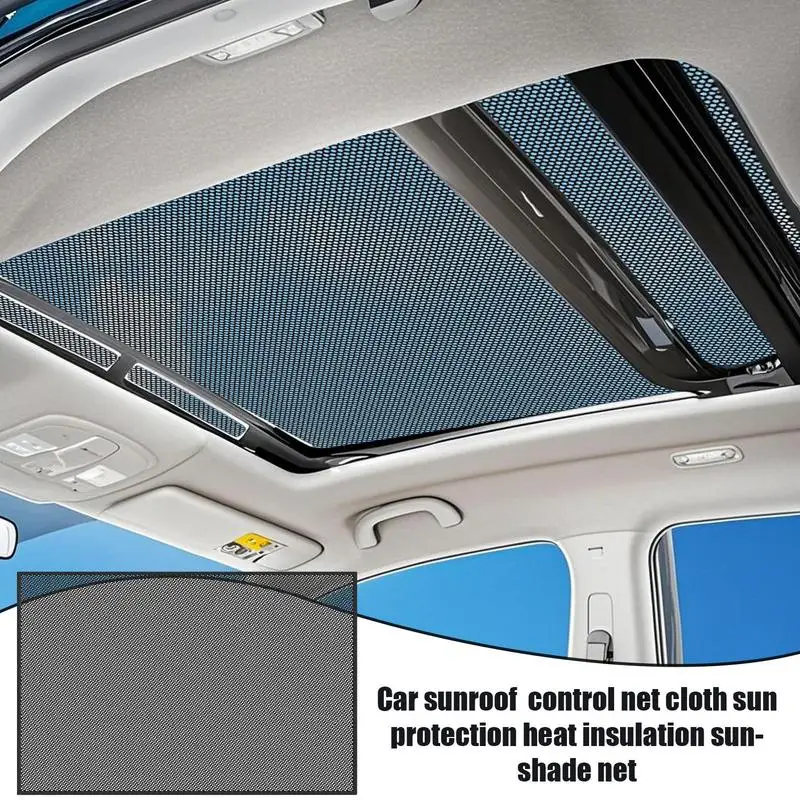 

Magnetic Car Sunroof Sunshade Cover 3 Size UV Heat Protection Mosquito Repellent Mesh Net Auto Sunshade Accessories