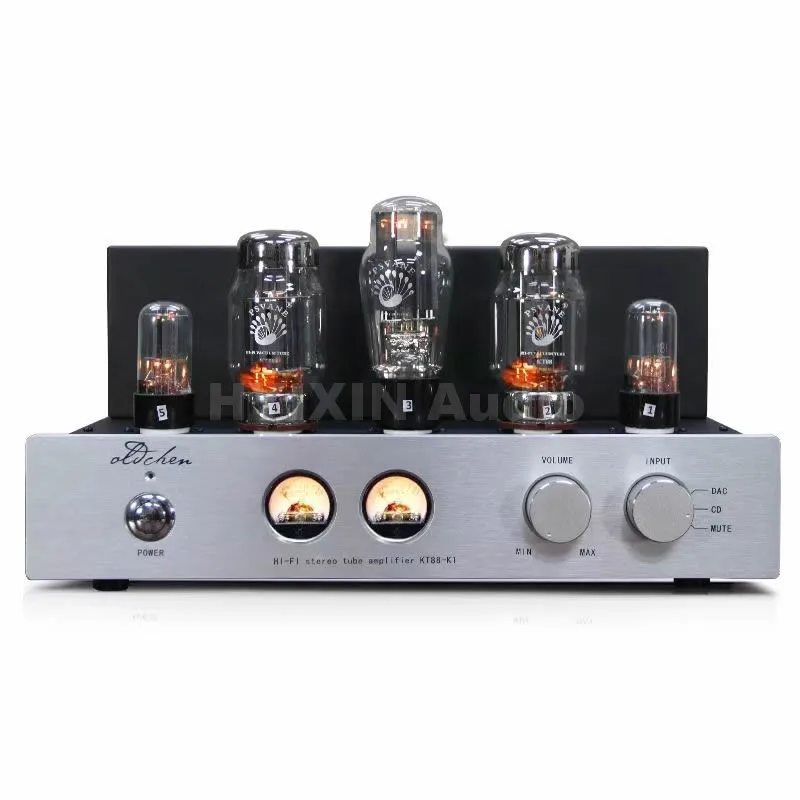 Old Chen 15W*2 Hi-end PSVANE KT88-K1 Class A pure tube machine manual fever tube HIFI audio amplifier  Handmade Scaffolding Amp