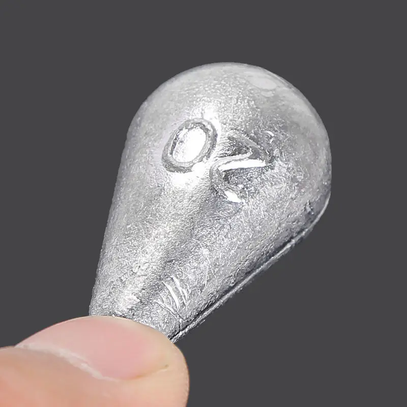 Angeln Blei Sinker mit Wirbeln Blei Anhänger Wirbel Drop Blei Sinker 7,5g/15g/30g/45g/60g/75g/150g Angeln Zubehör – Detail 5