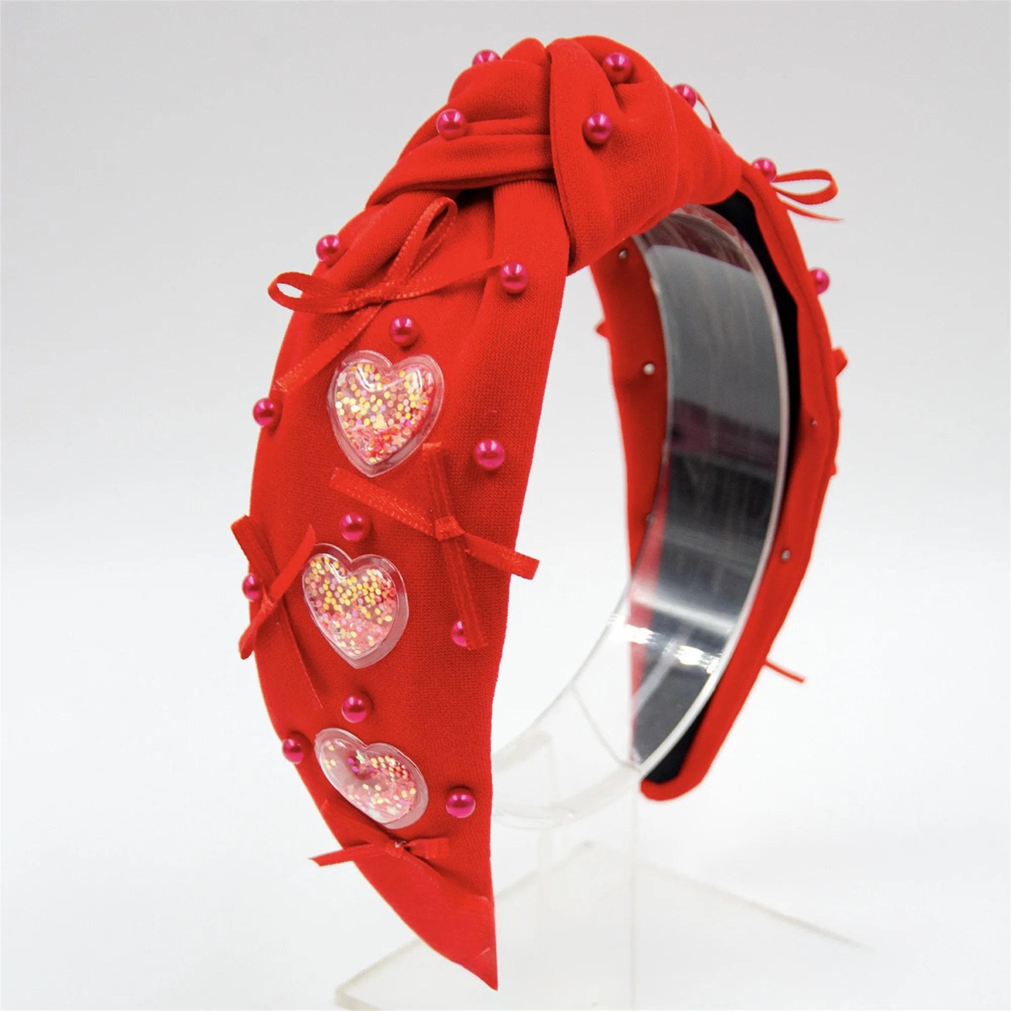 

Heart-shaped Pearl Hair Clip for Valentine s Day Wedding Prom Birthday Special Occasion Photo Shoot Gift