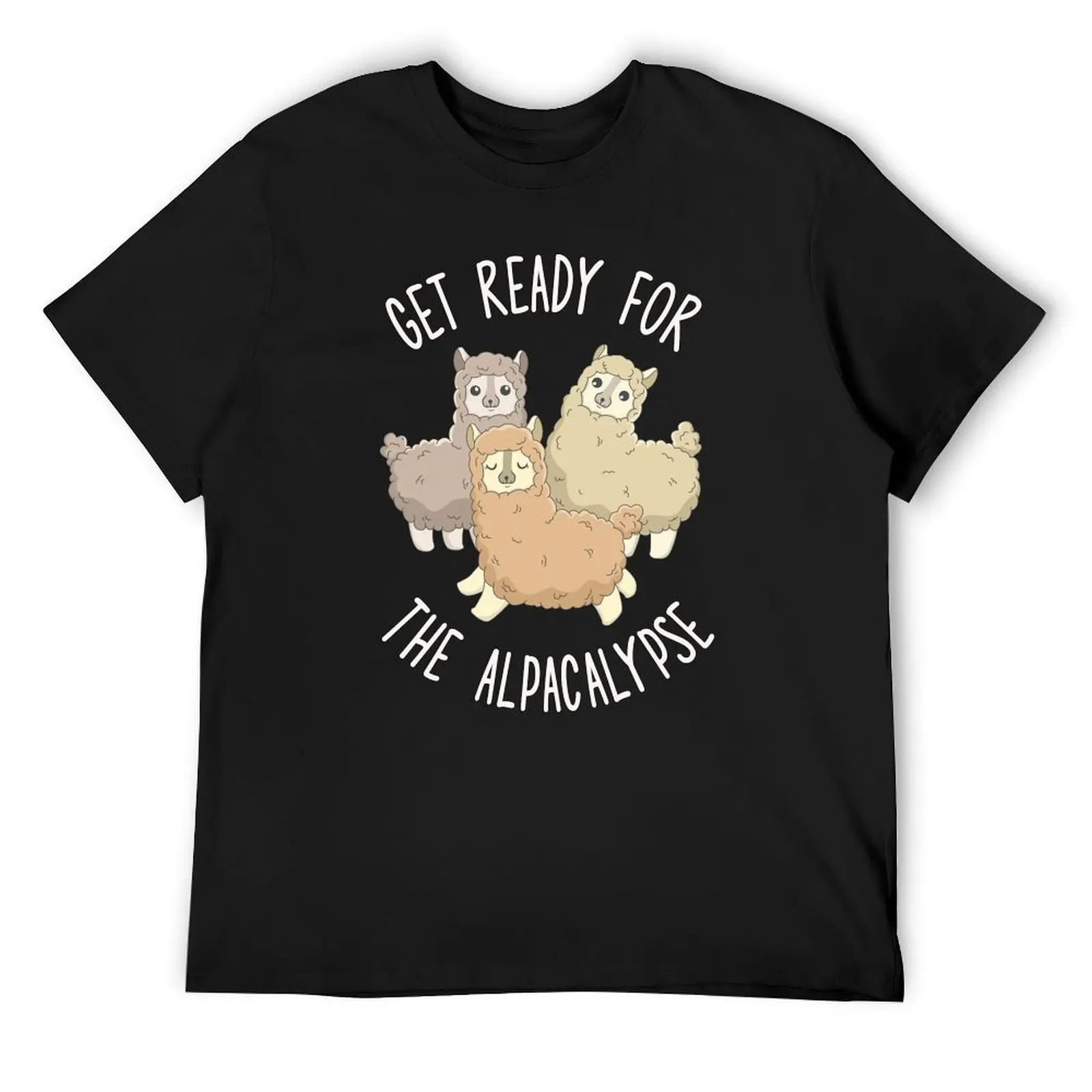 Alpaca Alpacalypse T-Shirt anime stuff anime tshirt t shirt for men