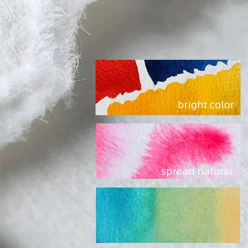 Paul Rubens 100% Cotton Watercolor Paper Pad 300g Thickened Water Color Book Paper Acid-Free 20sheets for Painting Art Supplies