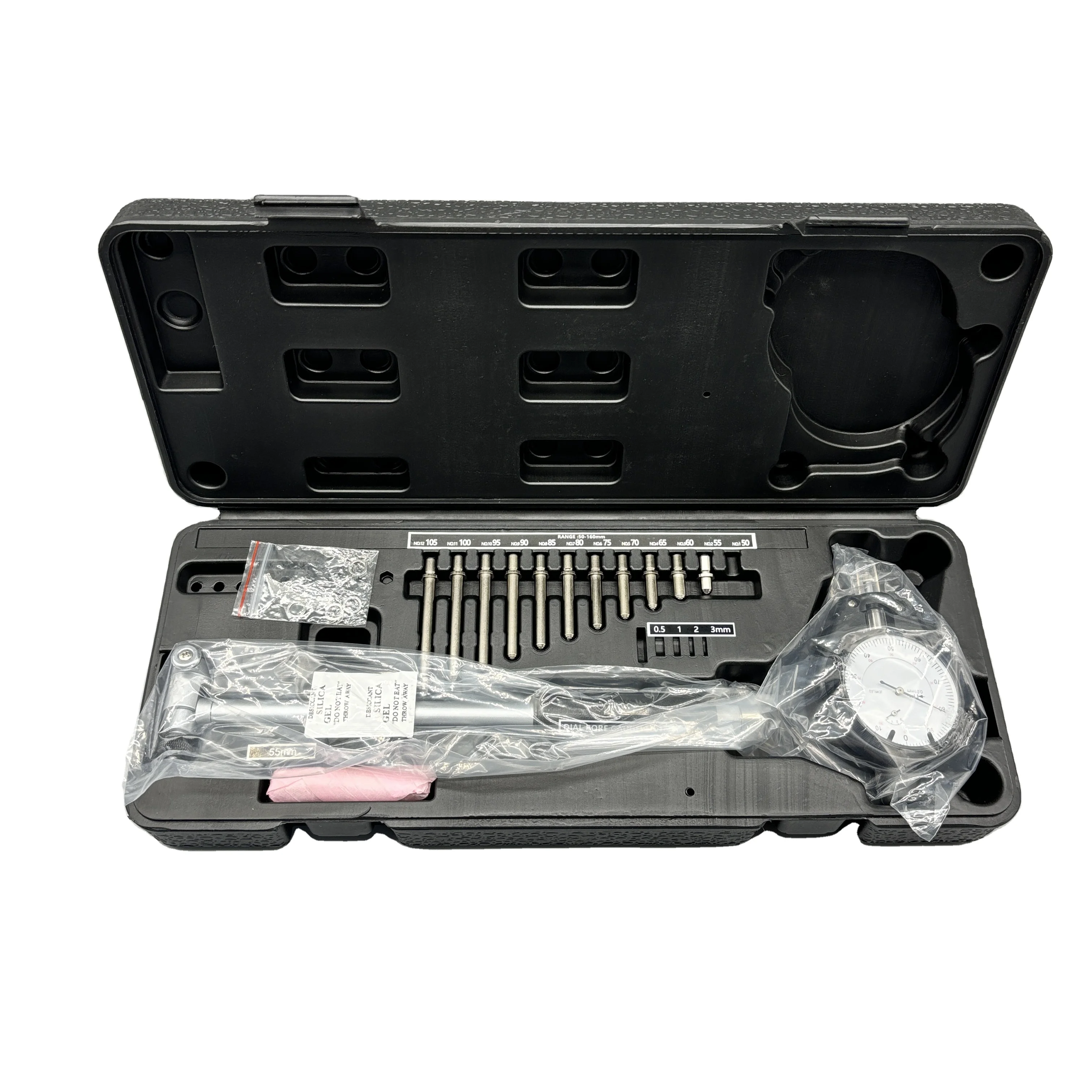 

High Accuracy Dial Bore Gauge 50~160MM Engine Cylinder Diameter Scale Indicator Measuring Tool
