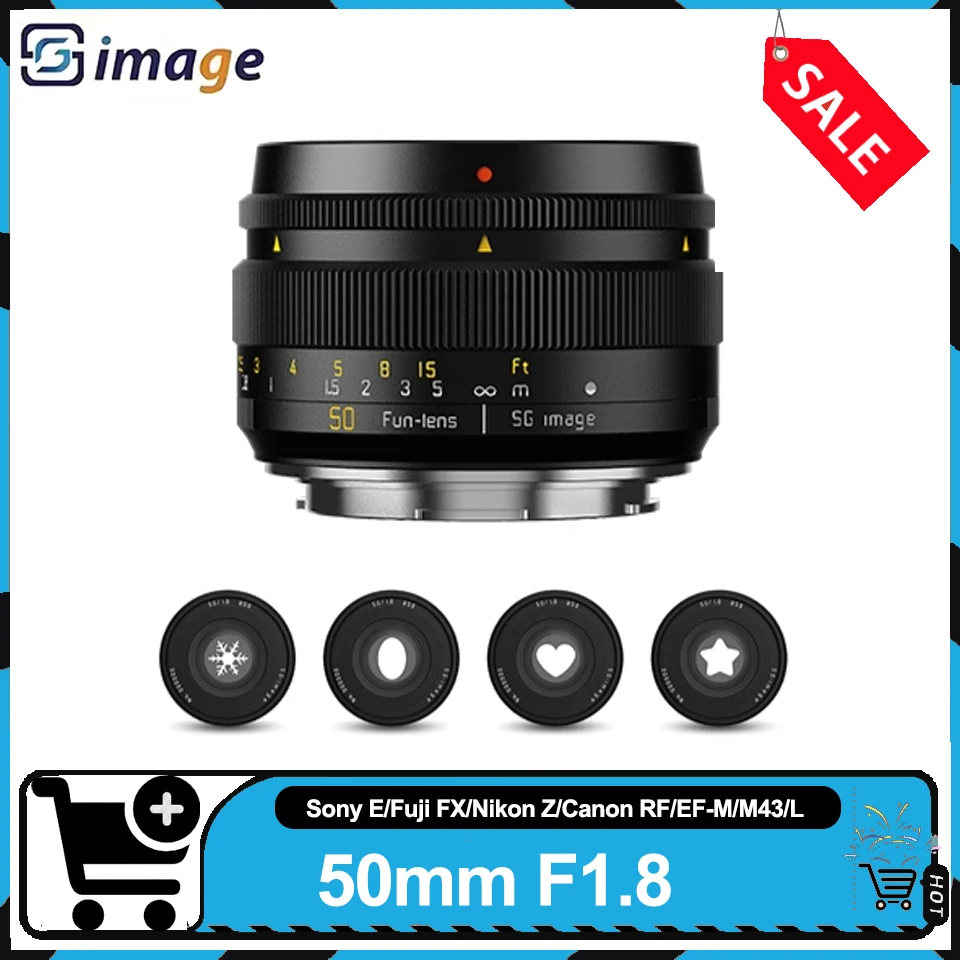 Sgimage 50Mm F1.8 M…