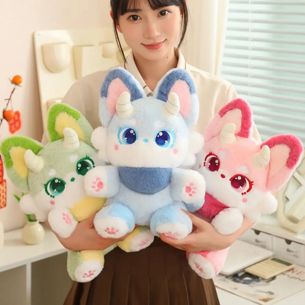 Large Ear Little Animal Devil Doll Big EYE Collection Cartoon Animal Plush Toy Fluffy Ins Cartoon Plushies Doll