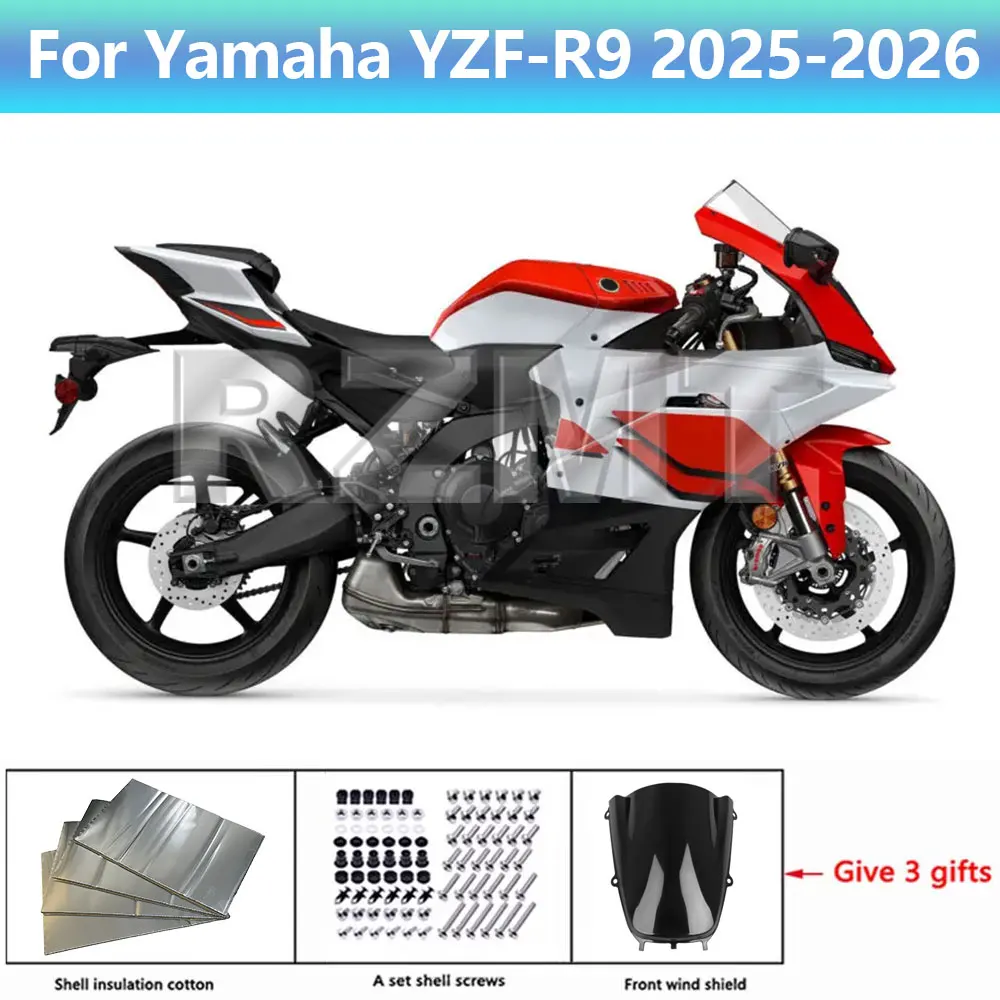 For YAMAHA YZF-R9 2025-2026 Fairing Motorcycle Set YZF R9 Body Kit Decoration Plastic Guard Plate Shell Injection Customized